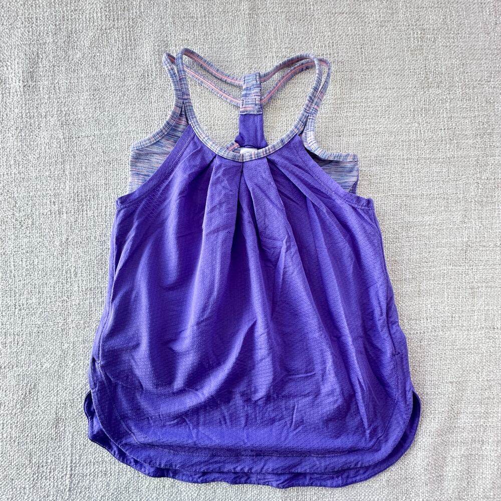 Ivivva Girl's Layered Athletic Tank VGUC 6